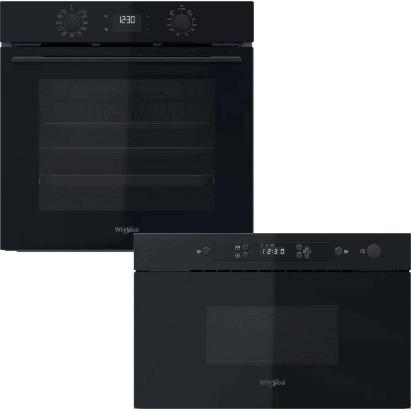 Комплект техники Whirlpool Духовой шкаф + Микроволновая печь встраиваемая Whirlpool OMK58HU1B + MBNA900B